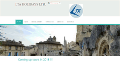 Desktop Screenshot of ltaholidays.com